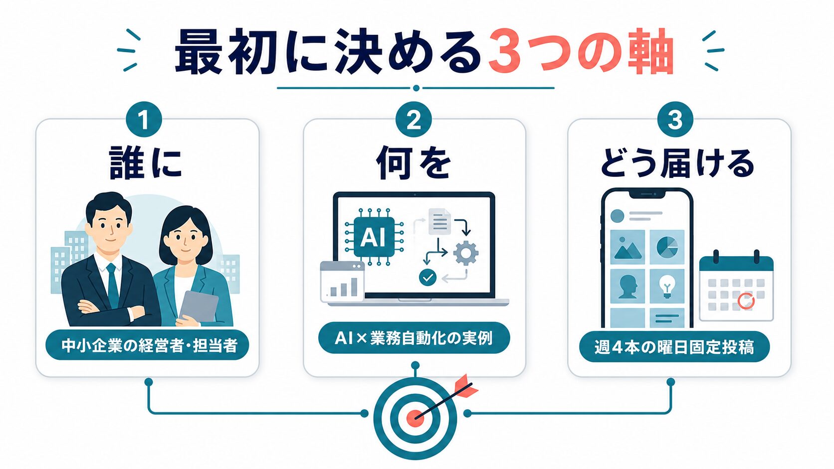 B2B Instagramアカウント設計で最初に決める3つの軸